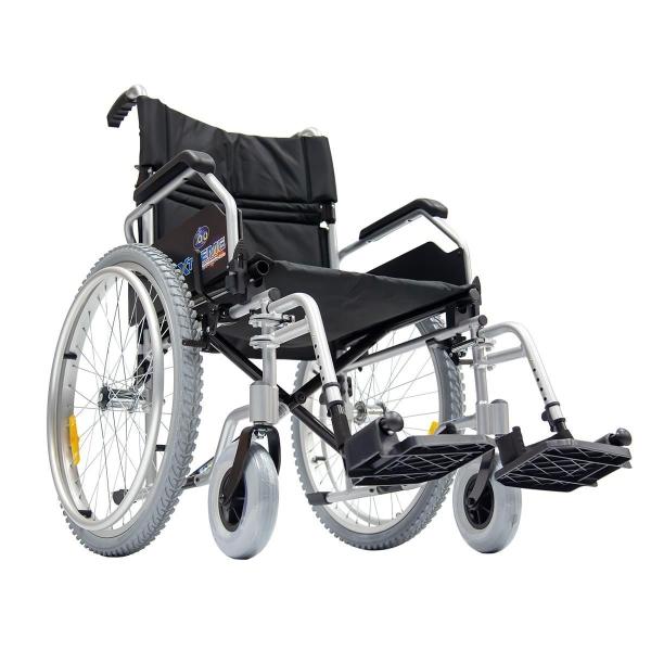 SILLA DE RUEDAS ACTIV XTREME ALUMINUM 20" DE ALUMINIO, BRAZOS FLIP UP GRIS HIELO