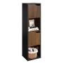 LIBREROS LATA NEGRO 29 X 31 X 120 CM
