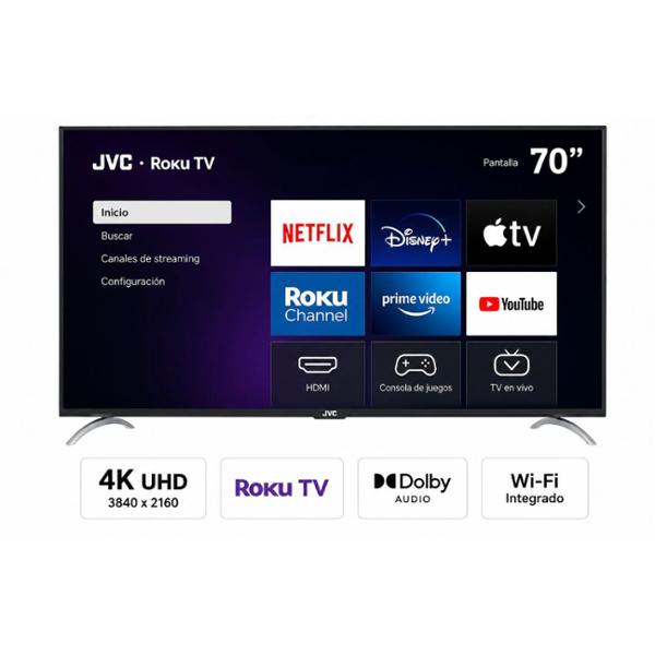 PANTALLA DE 70" 4K LED