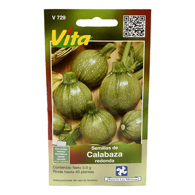 SEMILLAS DE CALABAZA REDONDA 3 G VITA