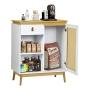 BUFETERAS Y VITRINAS SORATH BLANCO 80 X 39 X 95 CM