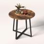 MESA DE COMEDOR NAOMI MARRÓN 80 X 80 X 75 CM