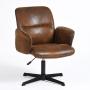 SILLÓN OCASIONAL THOMASINA MARRÓN 63 X 66 X 82 - 94 CM