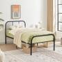 CAMA INDIVIDUAL MILO NEGRO 197 X 99.2 X 81 CM