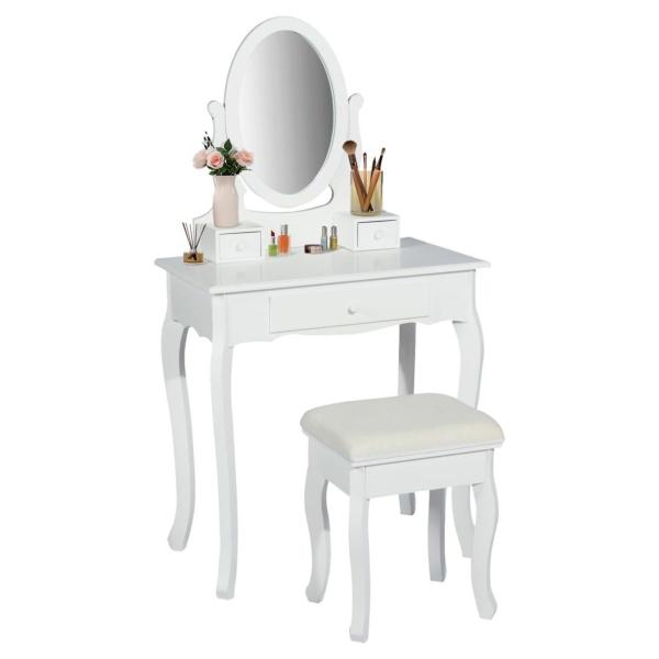 TOCADORES ENOS BLANCO 70 X 40 X 129.5 CM