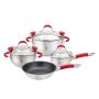 BATERÍA DE COCINA 7PZAS ACERO