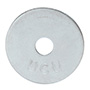 RONDANAS DE PROTECCIÓN DE 1 PULGADA PLATA CON 100 PIEZAS