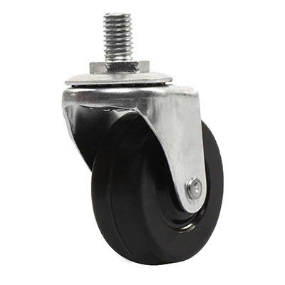 RUEDA/RODAJA PLANA 5 CM NEGRA
