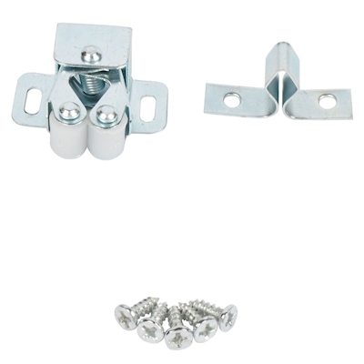 BROCHE PERICO DE ACERO GALVANIZADO 3.2 X 2.8 CM PLATA