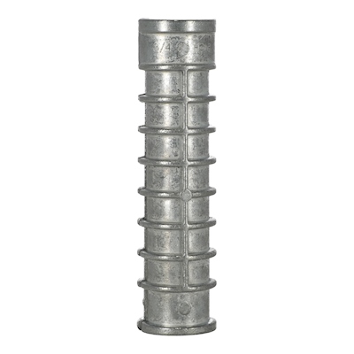 ANCLA PARA PERNO DE 1/2 PULGADA PLATA 50 PIEZAS