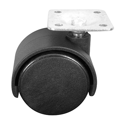 RODAJA TWIN 1 1/2 PULGADA 15 KG NEGRO