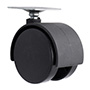 RODAJA TWIN CON PLACA NEGRO