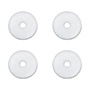 RONDANAS DE DEFENSA 3/16 X 1 1/4 DE PULGADA PLATA 4 PIEZAS