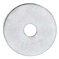 RONDANA DE GUARDA DE 1/4 X 1 1/4 PULGADAS PLATA 100 PIEZAS