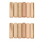 TAQUETES DE 8 X 30 MM CAFÉ 12 PIEZAS