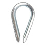 GUARDACABO DE METAL PLATA