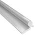 RIEL DE ALUMINIO PARA PUERTA DE 2 X 200 CM PLATA