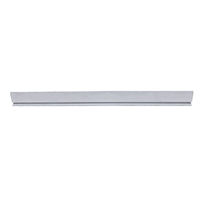 RIEL INFERIOR DE ALUMINIO PLATEADO