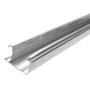 RIEL U 20 3.3 X 300 CM PLATA