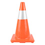 CONO DE TRÁNSITO DE 45 CM NARANJA