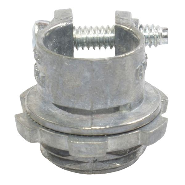 CONECTOR FLEXIBLE RECTO 3/8 DE PULGADA PLATA