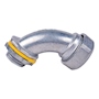 CONECTOR LIQUIDTIGHT CURVO DE 3/8 DE PULGADA PLATA