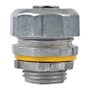CONECTOR LIQUIDTIGHT RECTO DE 3/8 DE PULGADA PLATA