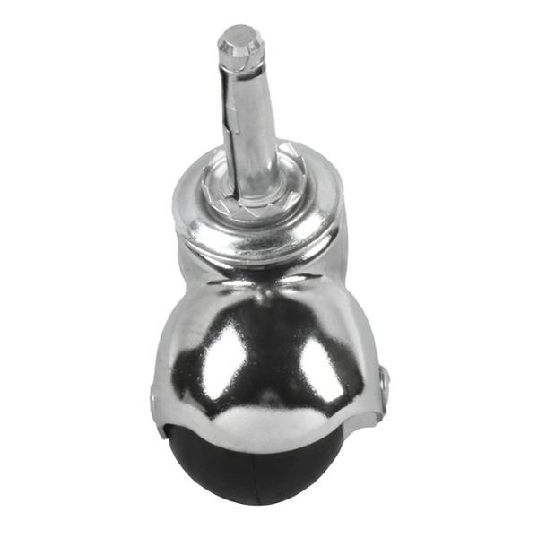 RODAJA BOLA DE HULE 1 1/2 PULGADA PLATA