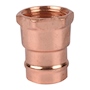 ADAPTADOR HEMBRA COBRE CON SOLDADURA 3/4 DE PULGADA B&K