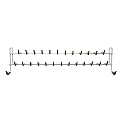 PORTA-CORBATAS Y CINTOS DE 8.9 X 36.1 CM BLANCO