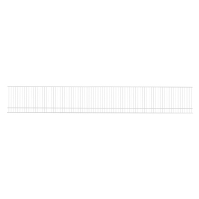 REPISA GRANDE 30 X 240 CM 1 PIEZA METAL BLANCO