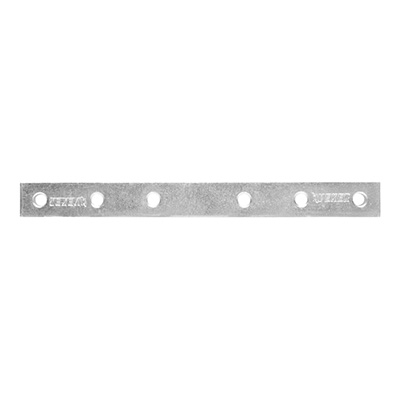 BARRA DE UNIÓN 25.4 X 2.5 CM PLATA
