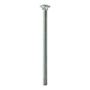 50 TORNILLOS COCHE 5/16 X 5 PULGADAS PLATA
