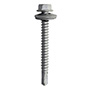 TORNILLO PARA METAL PLATA DE METAL 2 PULGADAS 50 PIEZAS