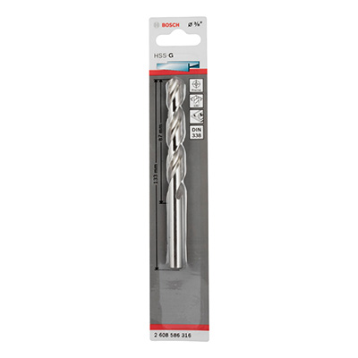 BROCA PARA METAL HSS-G 3/8"
