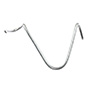 CLIP PARA POSTE "T" 4.8 X 5.7 CM PLATA 50 PIEZAS
