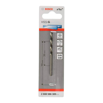 BROCA PARA METAL HSS-G 9/64