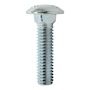 100 TORNILLOS COCHE 3/8 X 1 1/2 PULGADA PLATA