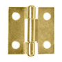 BISAGRA 1 X 1 PULGADAS DORADO 2 PIEZAS