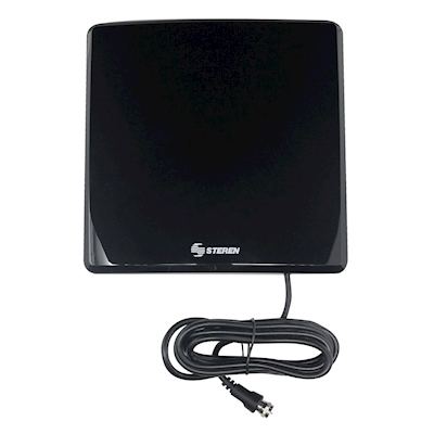 ANTENA HDTV UNTRAPLANA NEGRO