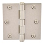 BISAGRA CABEZA PLANA 7.62 X 7.62 CM PLATA 2 PIEZAS