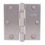 BISAGRA CON CABEZA PLANA 8.89 X 8.89 CM PLATA 2 PIEZAS