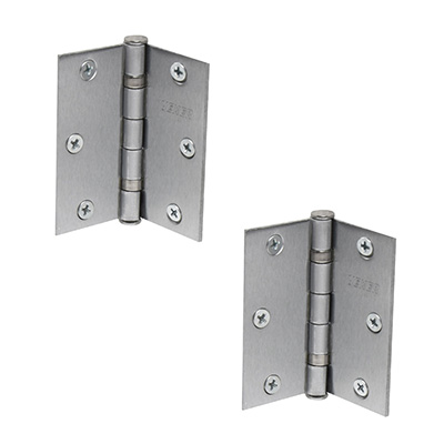 BISAGRA CON BALEROS 7.9 X 7.5 CM PLATA 2 PIEZAS