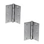 BISAGRA CON BALEROS 7.9 X 7.5 CM PLATA 2 PIEZAS