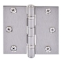 BISAGRA DE CABEZA PLANA 3 X 3 PULGADAS PLATA 2 PIEZAS