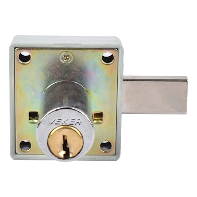 CERRADURA PARA MUEBLES 5 X 7.4 X 5.2 CM PLATA