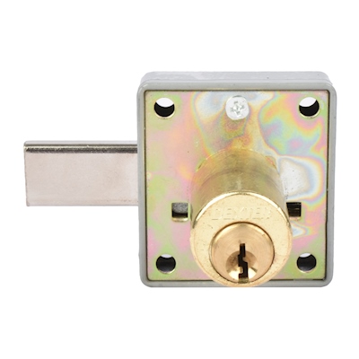 CERRADURA PARA MUEBLES 5 X 7.2 X 5.2 CM DORADO