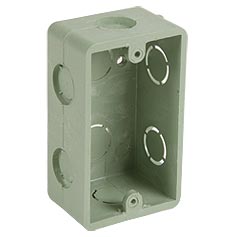 CAJA CONDUIT CHALUPA 1/2 PULGADA VERDE