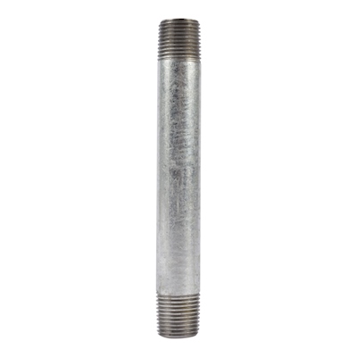 NIPLE 1/2 X 6 PULGADAS PLATA SOUTHLAND