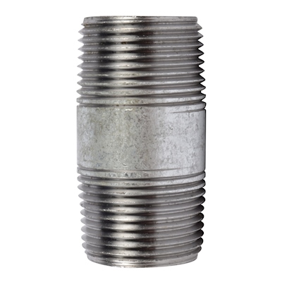NIPLE 1 X 2 1/2 PULGADAS PLATA SOUTHLAND